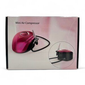 Mini Air Compressor for Facial Makeup Nail Art Cake Decorating Portable Sprayer
